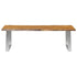 Rustika Rowe -  3 Piece Dining Set Solid Acacia Wood Brown